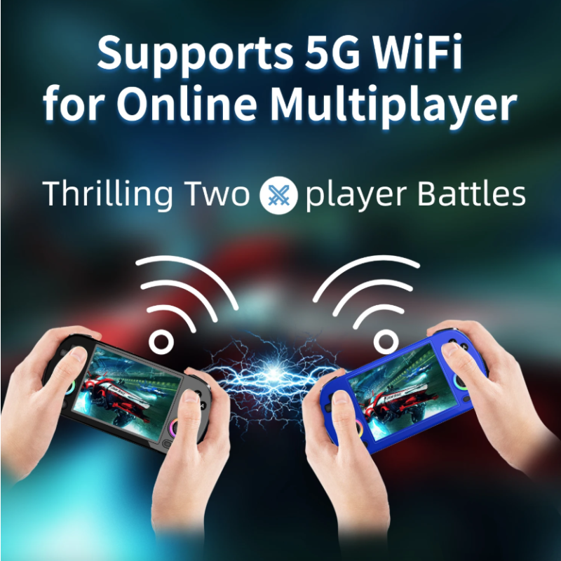 ANBERNIC RG40XX H: Retrogaming Håndholdt Konsol - Linux, 4.0