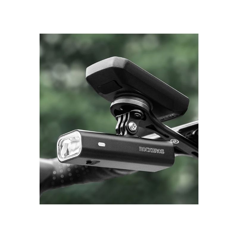 ROCKBROS RHL-1000LUMEN Cykelforlygte 1000 Lumen Type-C Genopladelig Regntæt LED Sikkerhed til Pendling MTB