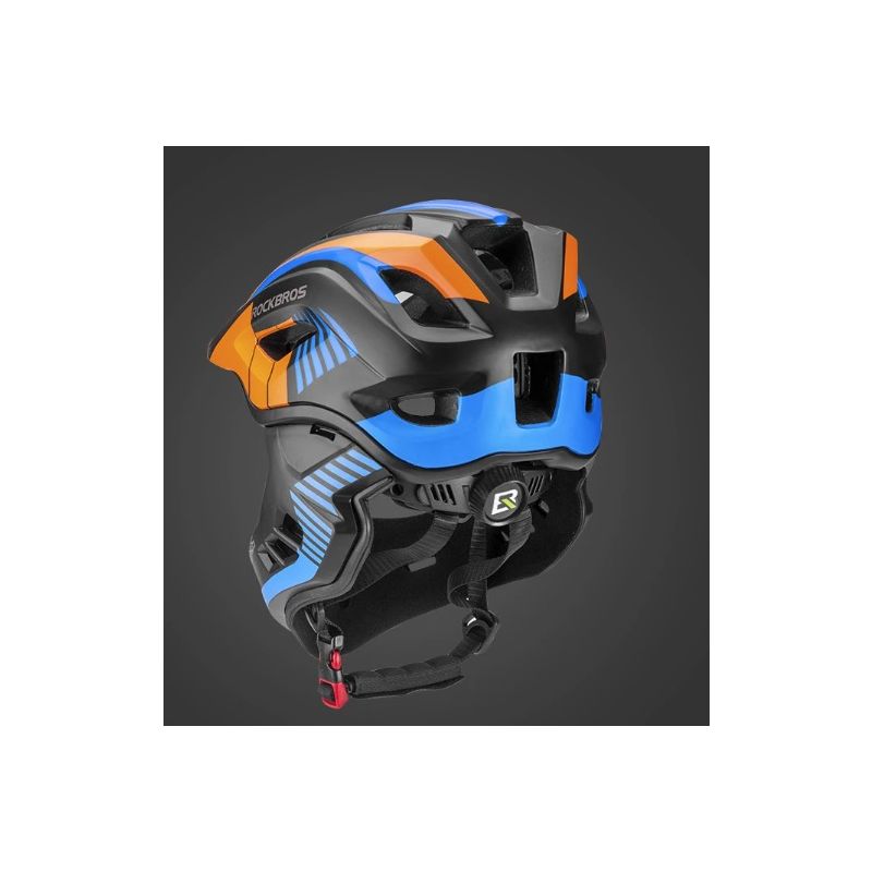 ROCKBROS Cykelhjelm til børn med aftageligt design MTB hjeleventyrsport Åndbar ventilation Letvægtshjelm