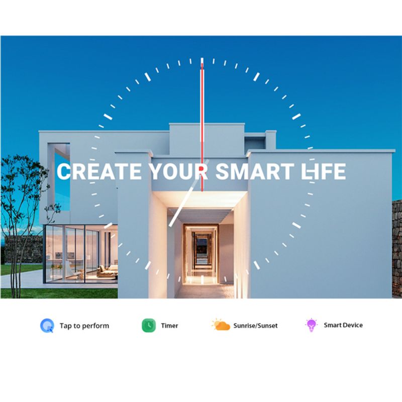 SONOFF Basic R2 Wifi Switch Modul Smart Lyskontakt med Alexa eWeLink App Gør-det-selv Hjemautomatisering