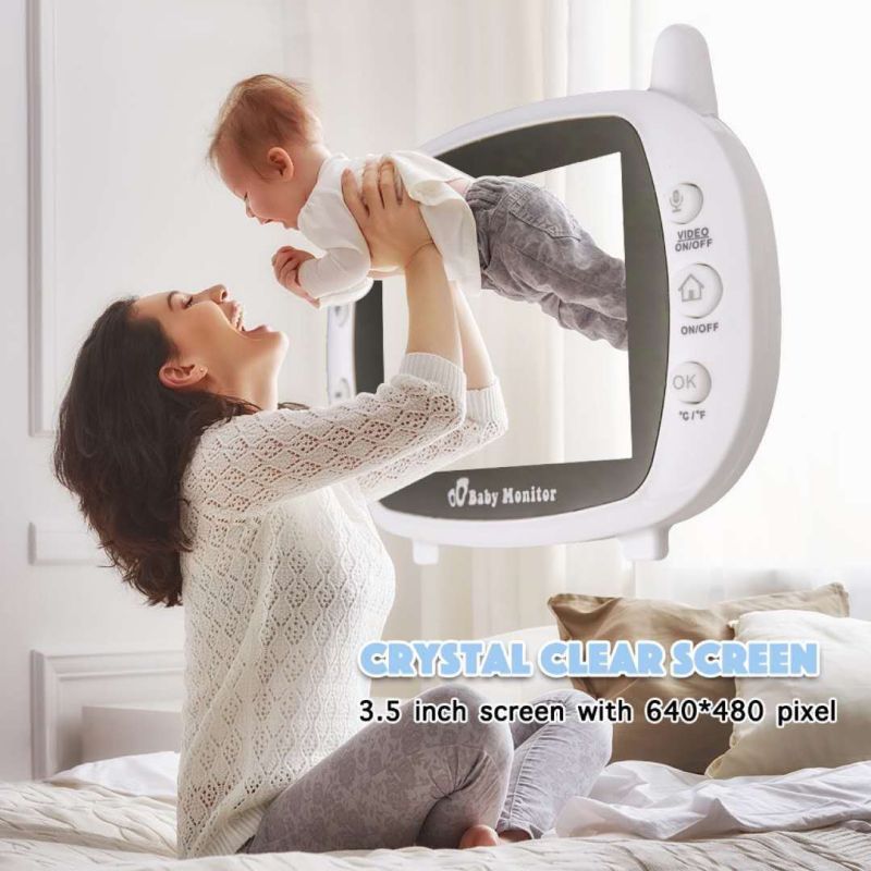 Oplev SP850 trådløs video babyalarm 3,5
