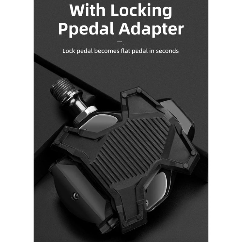 ROCKBROS SPD-SL selvlåsende cykelpedaler ultralette aluminiumslegering til høj ydeevne på landevejscykler