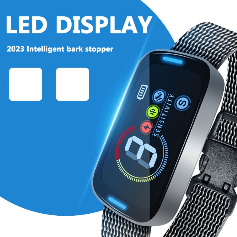Forvandl din hundetræning med Petting Stop Enhed til Hunde intelligent elektrisk halsbånd anti-gø teknologi