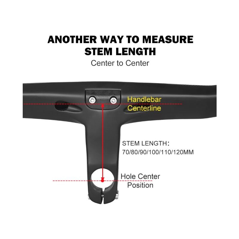 TOSEEK TR5500 landevejscykelstyr fuld kulfiberstamme ultralet letvægts mat sort finish præcisionskontrol design