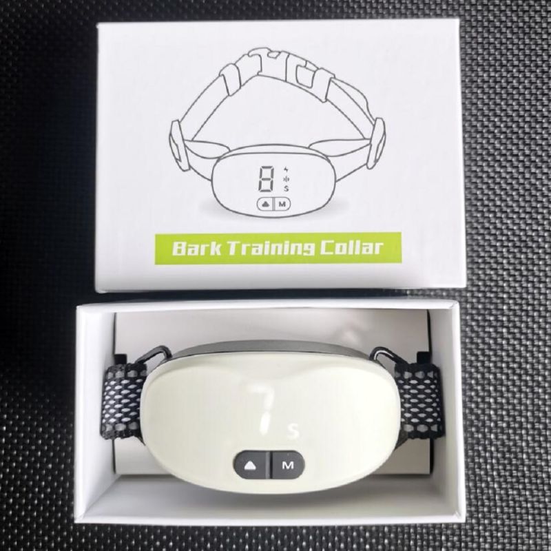 Automatisk anti-gøende hundehalsbånd Genopladelig barkprop Effektiv stop gøen IP67 vandtæt hundetræningshalsbånd