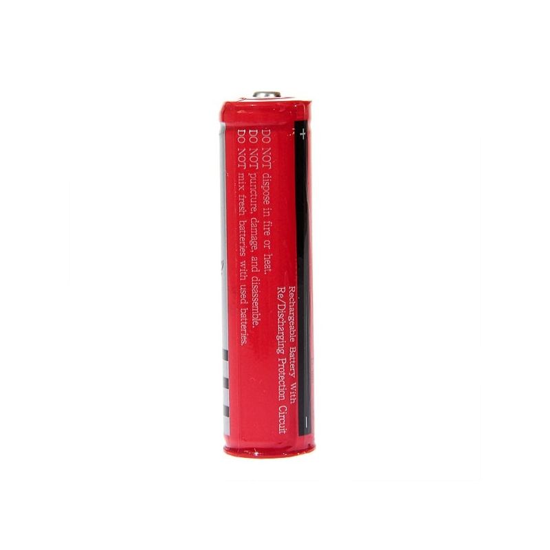 Oplev UltraFire 18650 3.7V 3000mAh Genopladeligt Batteri til lommelygter bærbar elektronik og udendørs brug