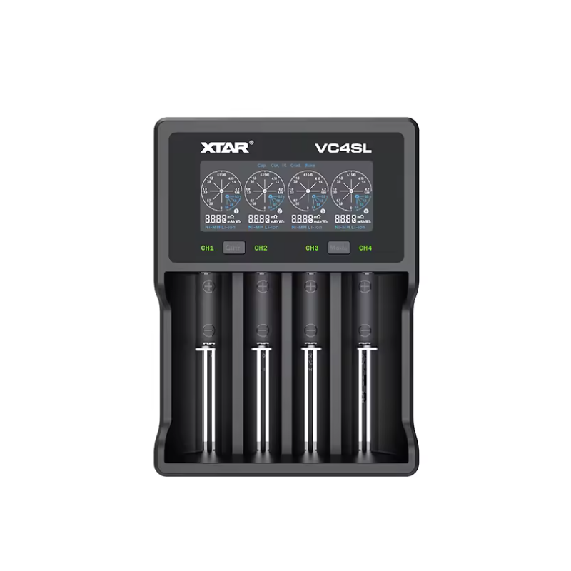 XTAR VC4SL USB C oplader 18650 21700 batterioplader QC3.0 hurtigopladning alsidig kompatibilitet miljøvenlig