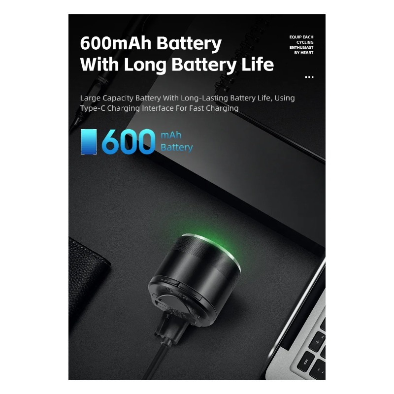 Alsidig cykelbaglygte genopladelig smart bremselys trådløs fjernbetjening LED multicolor cykelsikkerhedsudstyr