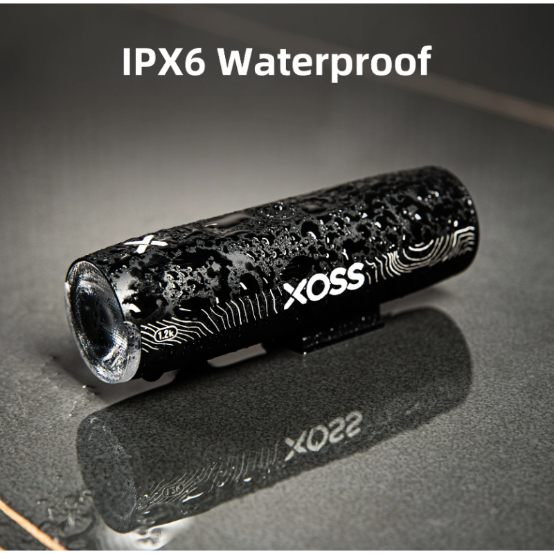 Oplev XOSS XL-1200 cykellygte med 1200 lumen genopladelig Type-C vandtæt design sikkerhedslys cykeltilbehør