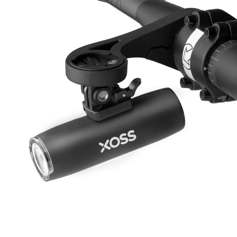 XOSS XL-400 cykellygte forlygte med 400 lumen vandtæt USB genopladelig til natteridning og cykelsikkerhed