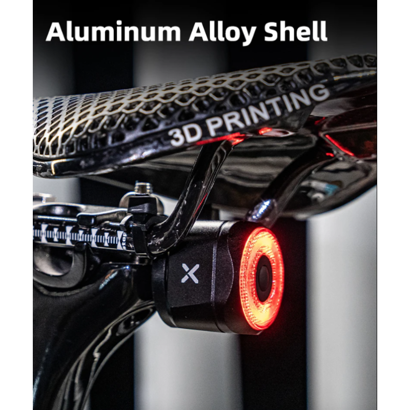 XOSS XR Pro Cykelbaglygte med Smart Automatisk Bremsedetektion LED Opladning Vandtæt Cykeltilbehør