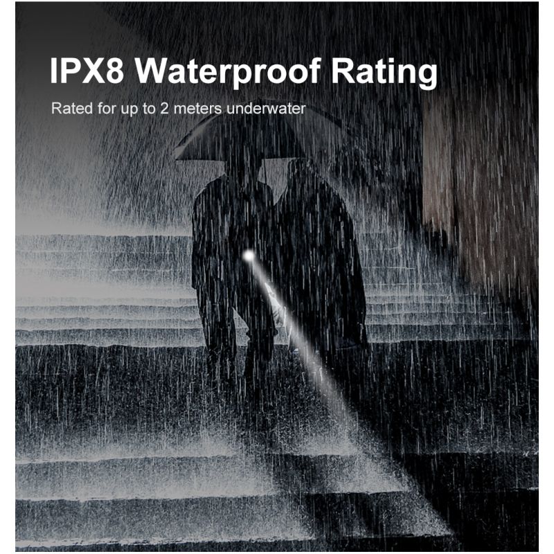 Klarus XT21X Pro XHP70.2 LED lommelygte 4400 lumen kraftfuld genopladelig højtydende lommelygte til udendørs brug