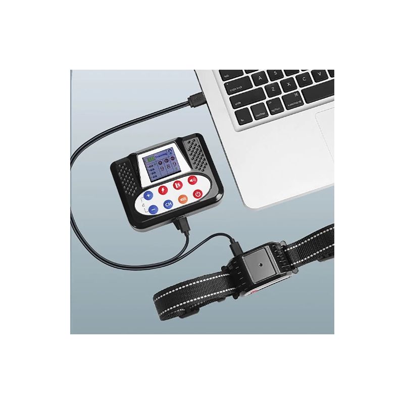 Trådløst Elektronisk Hegn og Smart Hundetræningsenhed med Farveskærm To-i-En Hundeenhed til Kæledyrssikkerhed