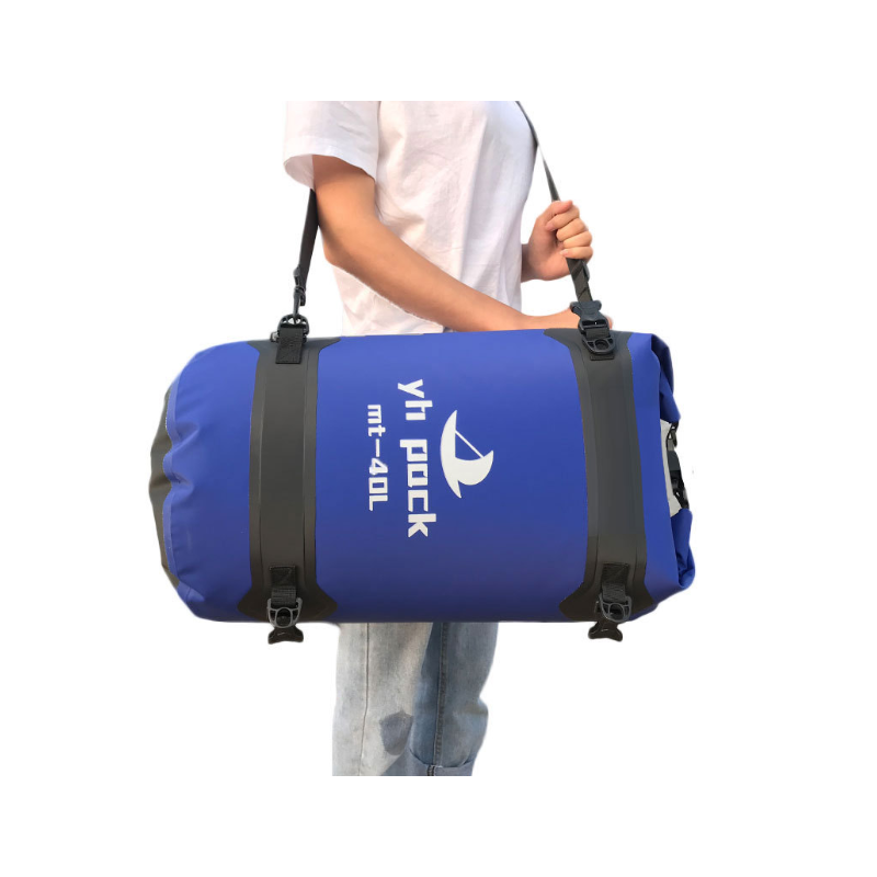 Vandtæt Motorcykeltaske/Cykel Taske - 40/80L Bagagebærer & Rullelukning. Perfekt til Touring & MTB