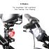 USB genopladelig cykellygte HJ-030 3 LED forlygte vandtæt stærk lys kompakt design til cykelsikkerhed