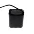 Skrue Fixed Interface 8.4V 6x18650 cykellygte batteri med 13200mAh kompakt sort design til udendørs pendling