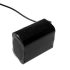 Skrue Fixed Interface 8.4V 6x18650 cykellygte batteri med 13200mAh kompakt sort design til udendørs pendling
