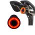 XLITE100 intelligent cykel baglygte superlys USB smart cykelbremse auto/manuelt mode cykeltilbehør sikkerhed