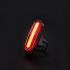 Ny USB genopladelig cykel baglygte med COB lampe til bypendlere højintensitets lys og langvarigt batteri
