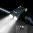 Cykellamper 2x T6 2400 lumens USB genopladelig frontlygte til cykelsikkerhed intelligent tilstand effektiv belysning