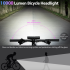 Oplev NITEBEAM cykellygte ultrakraftig 10000 lumen til MTB landevejscykling med USB opladning vandtæt design