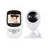 Oplev ro i sindet med SP880 trådløst video babyalarm 24 tommer LCD tovejs audio højopløsningsvideo infrarød nattesyn