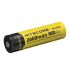 Nitecore 18650 Li-ion batteri NL1826 2600mAh 3.7V til lommelygter og kameraer pålidelig og hurtig opladning