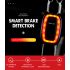 MEILAN X6 Smart cykel baglygte USB genopladelig høje lysstyrke LED'er til cyklist sikkerhed og pendling