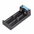 TrustFire TR-016 Micro USB batterioplader effektiv lommelygte oplader med tre-trins opladning og smart identifikation