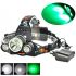 Boruit RJ-3000 LED forlygte T6 hvid lys 1000 lumens udendørs belysning og eventyr udstyr vandtæt lys