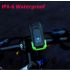 Cykellamper 2x T6 2400 lumens USB genopladelig frontlygte til cykelsikkerhed intelligent tilstand effektiv belysning