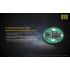 Nitecore 18650 Li-ion batteri NL1826 2600mAh 3.7V til lommelygter og kameraer pålidelig og hurtig opladning