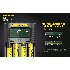 Nitecore UMS4 intelligent USB oplader fire-slot oplader med hurtig opladning til batterientusiaster