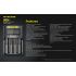 Nitecore UMS4 intelligent USB oplader fire-slot oplader med hurtig opladning til batterientusiaster