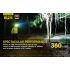 Nitecore NU25 XP-G2 S3 LED 360 lumen genopladelig forlygte letvægts forlygte ideel til campingudstyr og nat synlighed