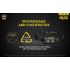 Nitecore NU25 XP-G2 S3 LED 360 lumen genopladelig forlygte letvægts forlygte ideel til campingudstyr og nat synlighed