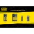 NITECORE NL2140HP 21700 Li-ion batteri 4000mAh 3.6V til høj-dræn enheder LED lommelygter og digitalkameraer