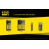 Oplev NITECORE NL2150R 5000mAh 3.6V kompakt 21700 USB-C Li-ion batteri til elektronik og camping