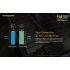 Nitecore E4K lommelygte 4400 lumen XP-L2 V6 LED kompakt design IP68 vejrbestandig til udendørs belysning