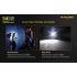 Nitecore E4K lommelygte 4400 lumen XP-L2 V6 LED kompakt design IP68 vejrbestandig til udendørs belysning