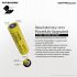 Oplev NITECORE 21700 Batterisystem med ML21 Magnetisk Lys og MPB21 Power Bank Højtydende 5000mAh Batteri