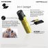 Oplev NITECORE 21700 Batterisystem med ML21 Magnetisk Lys og MPB21 Power Bank Højtydende 5000mAh Batteri