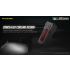 Nitecore T4K bærbar nøglering lommelygte 4000 lumen USB-C opladning kompakt og pålidelig udendørs belysning