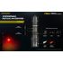 Nitecore P20IX outdoor lommelygte med 4000 lumen stærk belysning USB-C genopladelig til camping og nødbrug