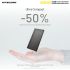 Nitecore NB10000 Gen II Ultra-slank Power Bank 10000mAh QC Quick-Charge USB USB-C Dobbelt Output Rejsetilbehør