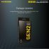 Nitecore NB10000 Gen II Ultra-slank Power Bank 10000mAh QC Quick-Charge USB USB-C Dobbelt Output Rejsetilbehør