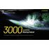 NITECORE P35i genopladelig søgelygte 3000 lumen med 6x XP-G3 LED og ultralang rækkevidde for udendørs belysning
