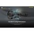 NITECORE P35i genopladelig søgelygte 3000 lumen med 6x XP-G3 LED og ultralang rækkevidde for udendørs belysning