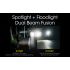 NITECORE NU25 UL kompakt LED forlygte 400 lumens dual beam USB-C opladning ideel til eventyrer udendørs belysning