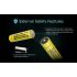 Nitecore 18650 NL1836 3600mAh Li-ion genopladeligt batteri | Smart beskyttelse til lommelygte
